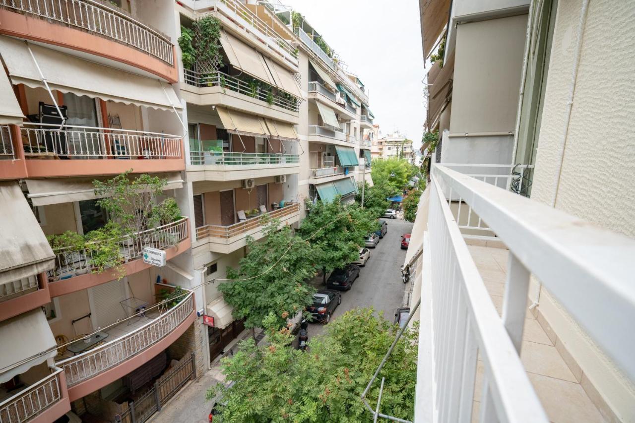 Athens Central Train St. Flat For 4 Pers By Mps Lägenhet Exteriör bild